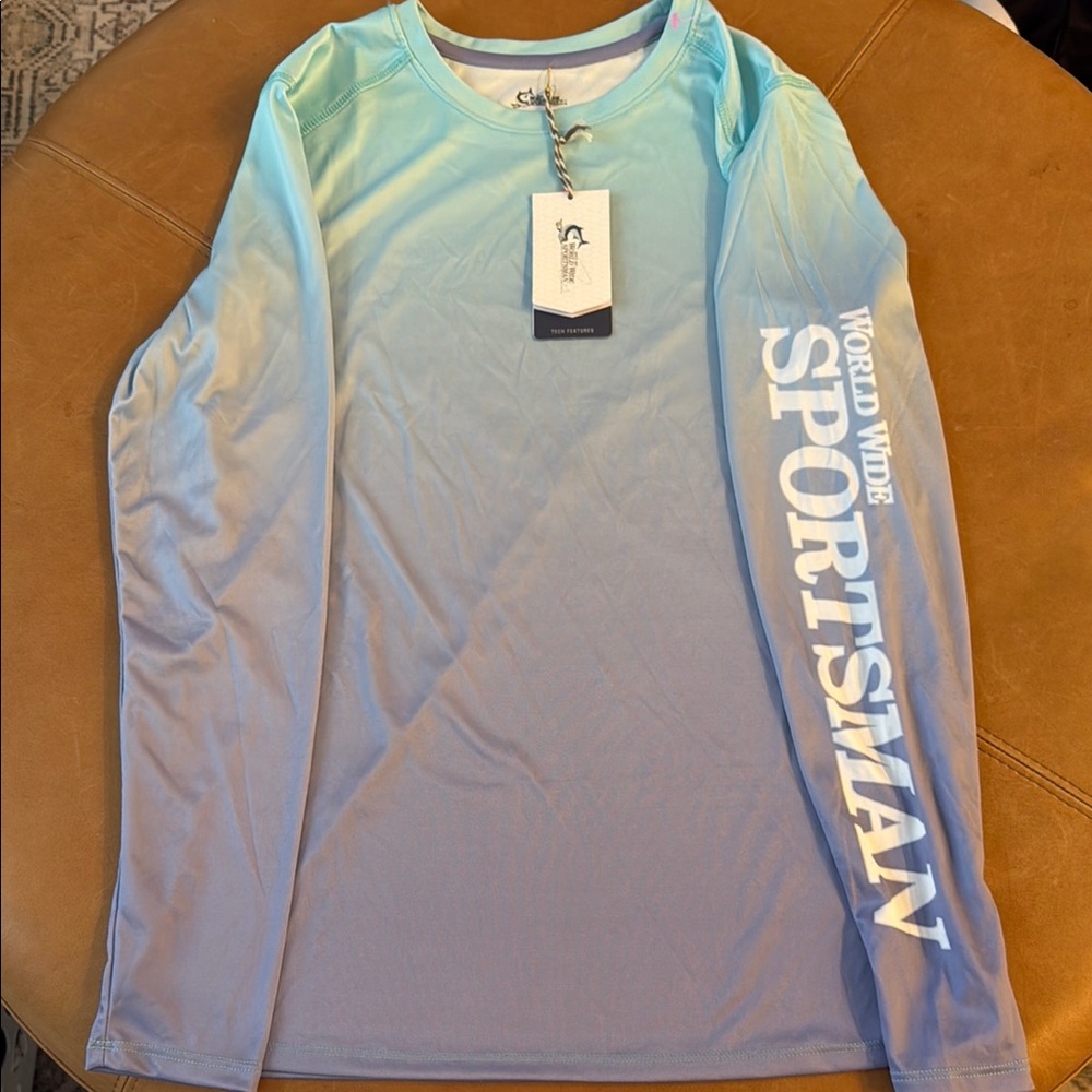 NWT‎ Bass Pro Shop adult Unisex small S rash guard. Stay sunburned free!